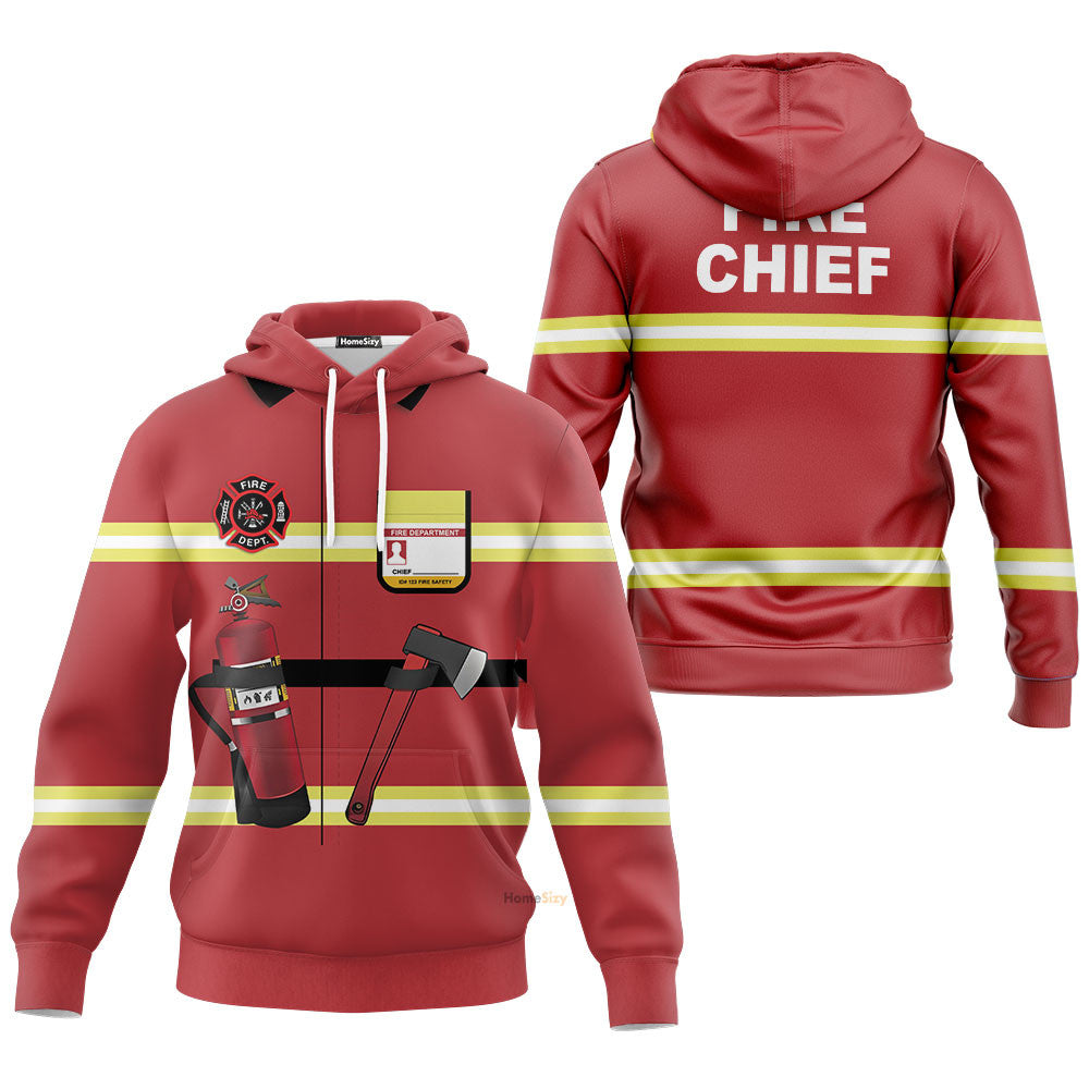 Firefighter Suit Custom Cosplay Costume - Hoodies QT308546