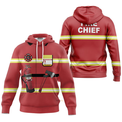 Firefighter Suit Custom Cosplay Costume - Hoodies QT308546