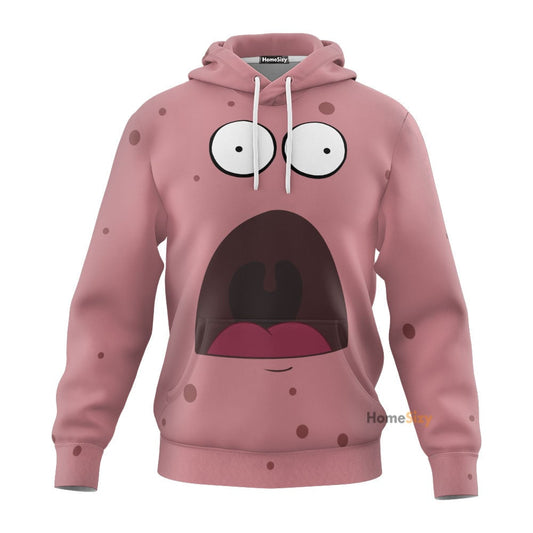 Patrick Star Cosplay Costume - Hoodie QT305175Hf
