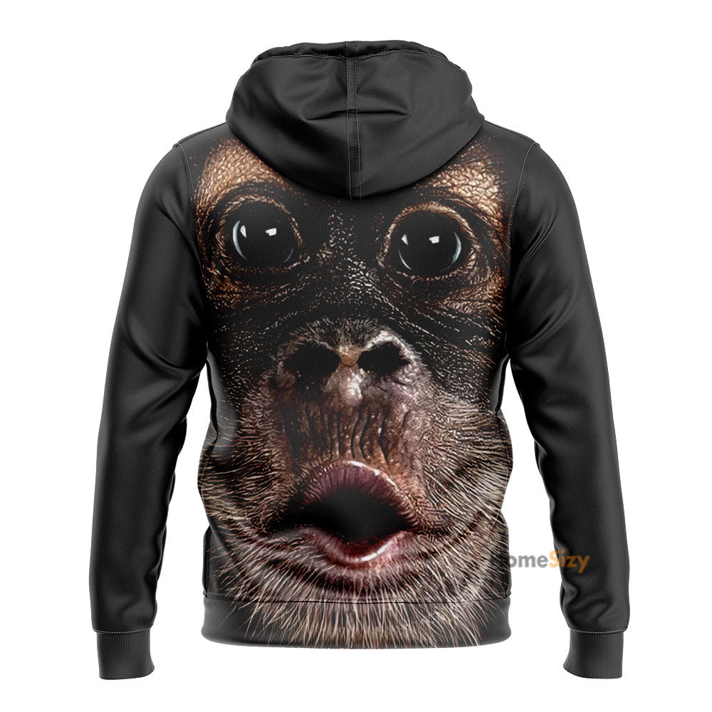 monkey Custom Cosplay Costume Zip Hoodie Sweatshirt QT209397Hc