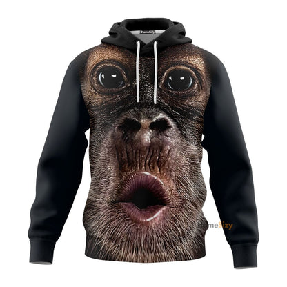 monkey Custom Cosplay Costume Zip Hoodie Sweatshirt QT209397Hc