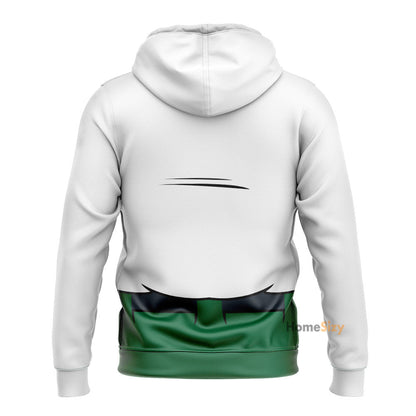Family Guy Peter Custom Cosplay Costume Zip Hoodie Sweatshirt QT209212Tf