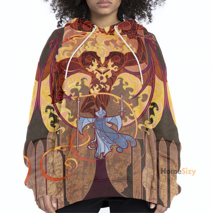 Lord Of The Rings The Hobbit Gandalf And Balrogs Custom Hoodie QT212034Hf