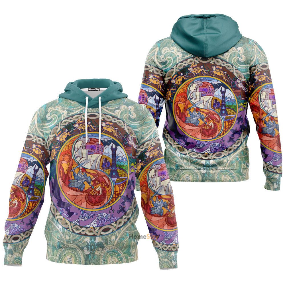 Lord Of The Rings The Hobbit Gandalf The Grey Custom Hoodie QT209126Hf