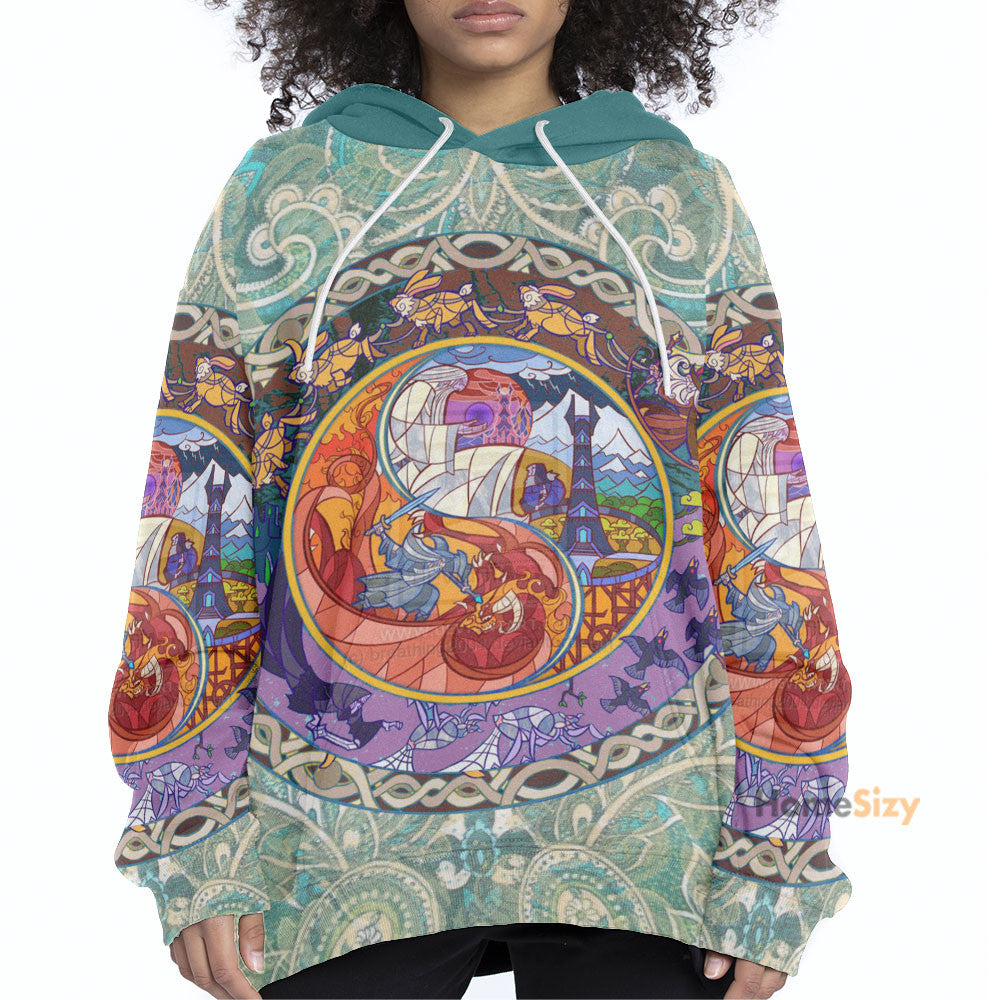 Lord Of The Rings The Hobbit Gandalf The Grey Custom Hoodie QT209126Hf