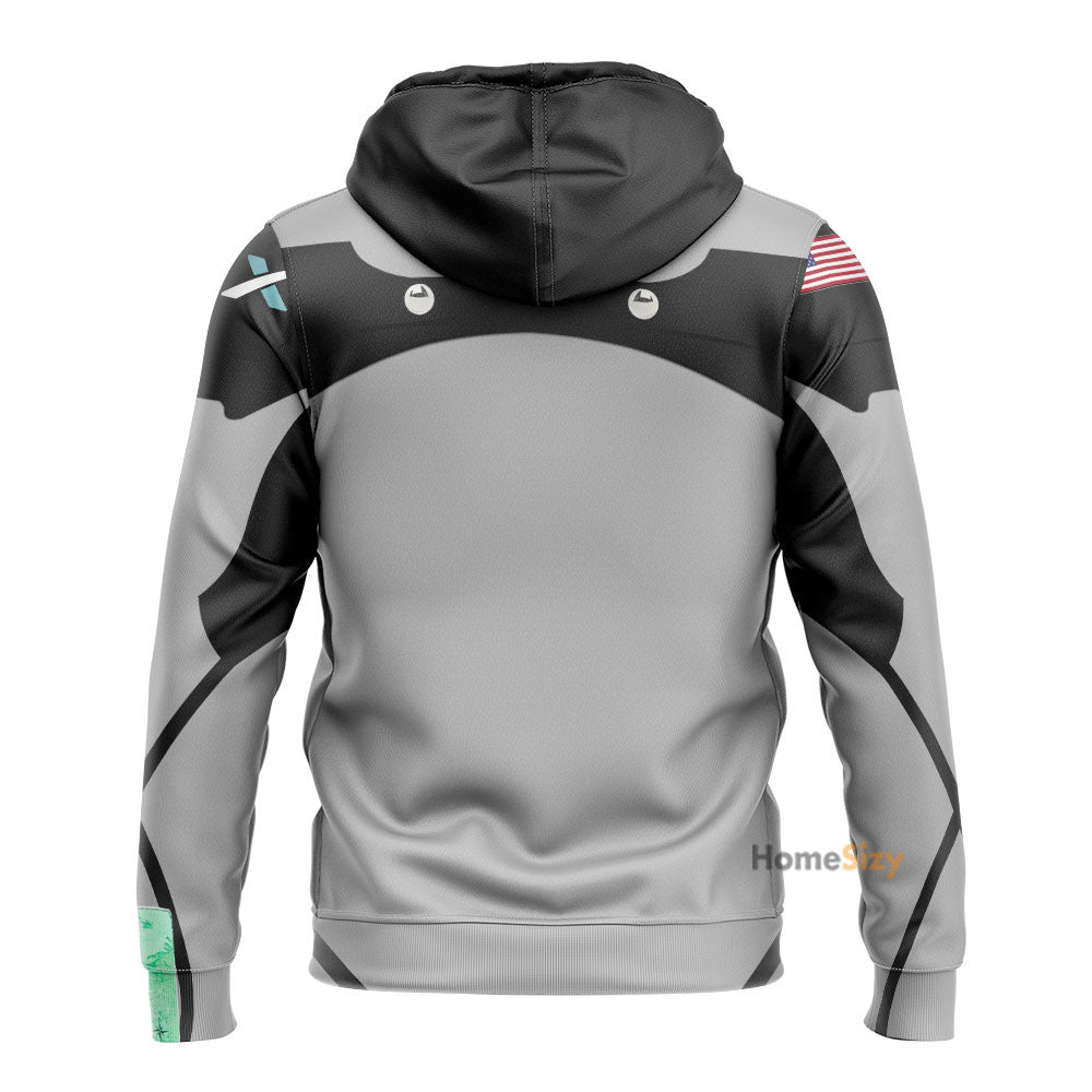 SpaceX Spacesuit Custom Cosplay Costume Hoodie QT210130Hg