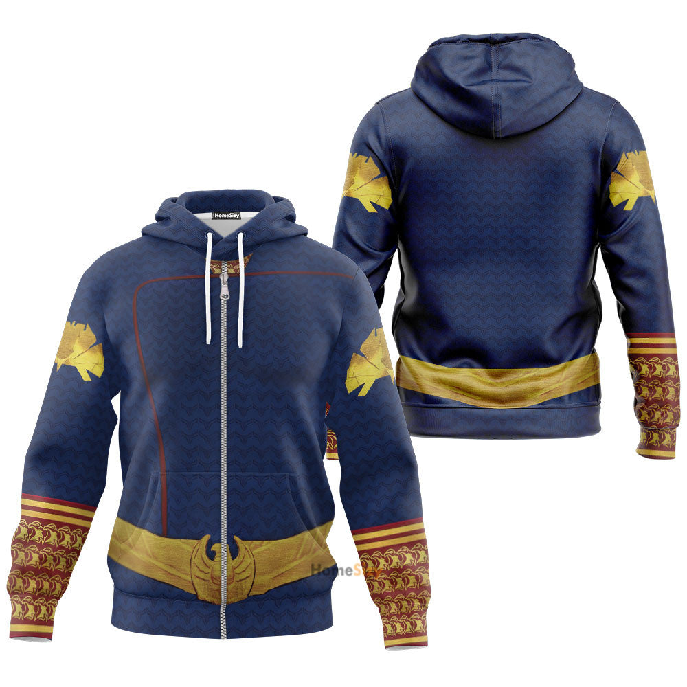 Homelander The Boys Custom Cosplay Costume Hoodie QT210402Hg