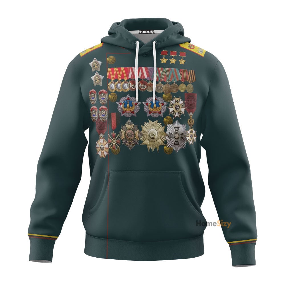 Georgy Zhukov Custom Cosplay Costume Hoodie QT207009Hf Zip Hoodie Sweatshirt