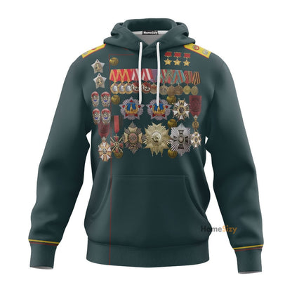Georgy Zhukov Custom Cosplay Costume Hoodie QT207009Hf Zip Hoodie Sweatshirt
