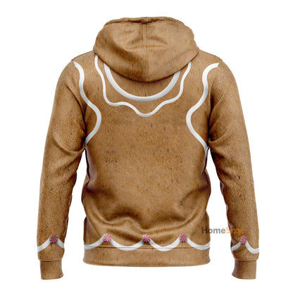 Gingerbread Christmas - Cosplay Costume Hoodie QT204218