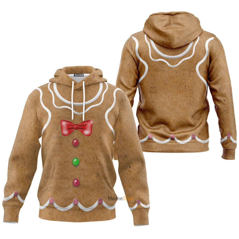 Gingerbread Christmas - Cosplay Costume Hoodie QT204218