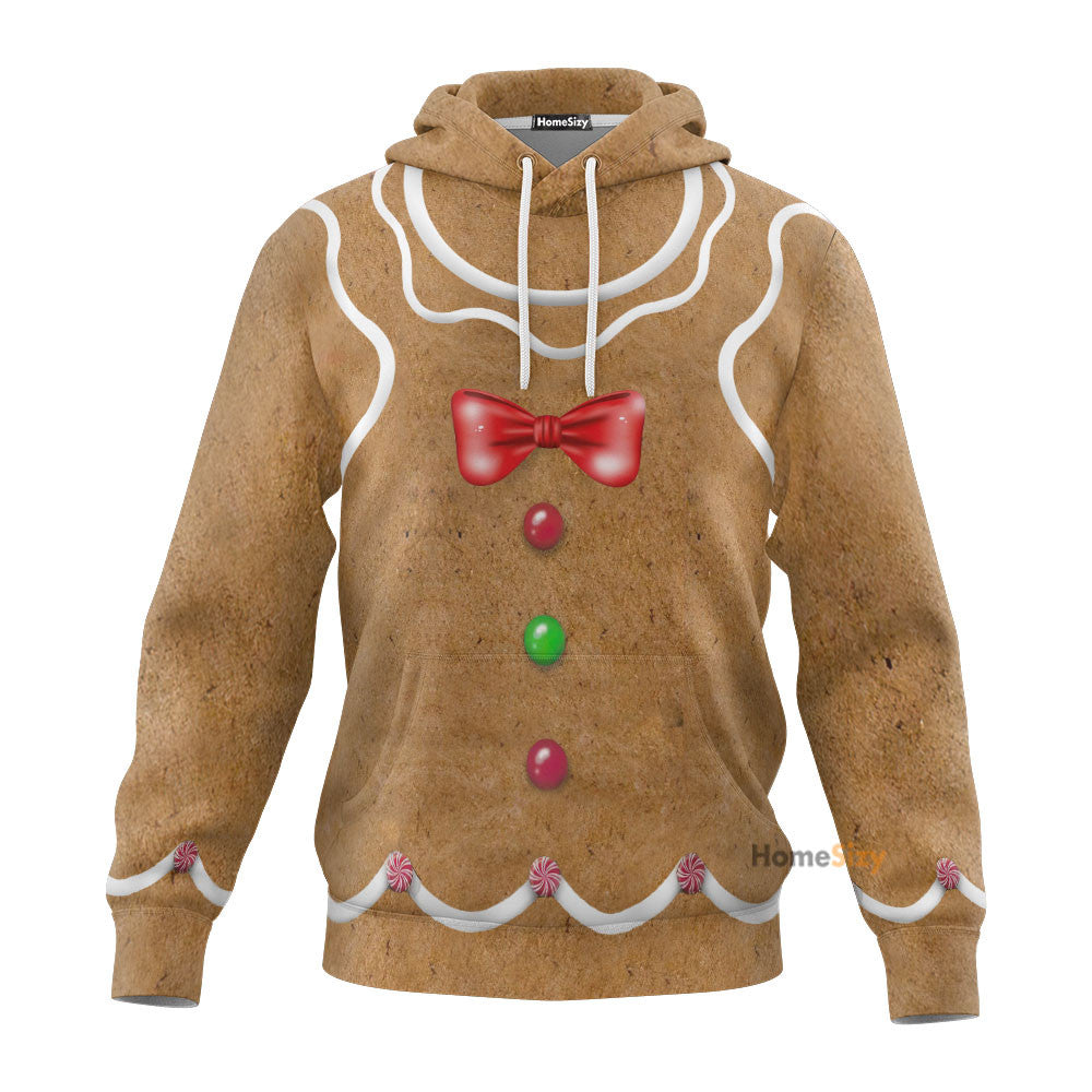 Gingerbread Christmas - Cosplay Costume Hoodie QT204218