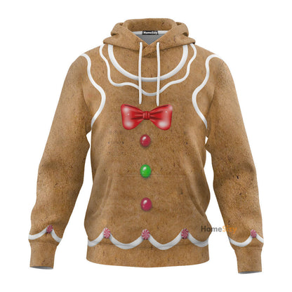 Gingerbread Christmas - Cosplay Costume Hoodie QT204218