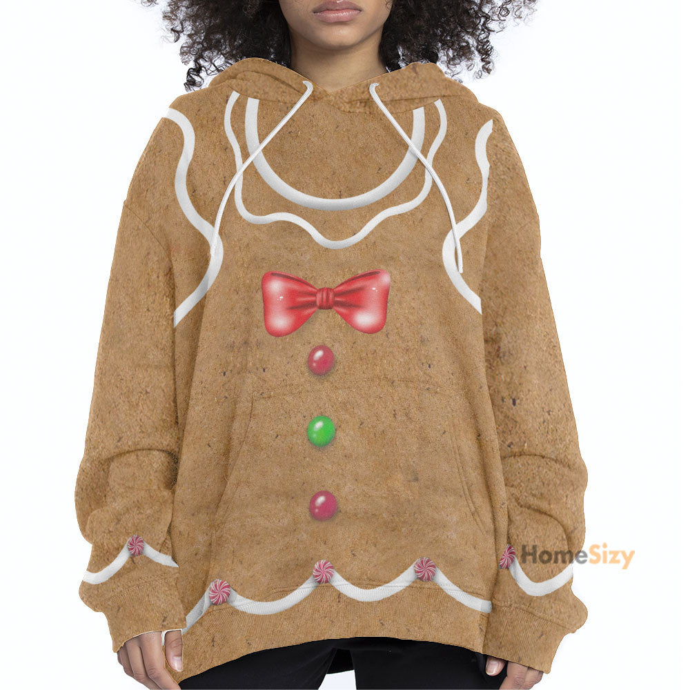 Gingerbread Christmas - Cosplay Costume Hoodie QT204218