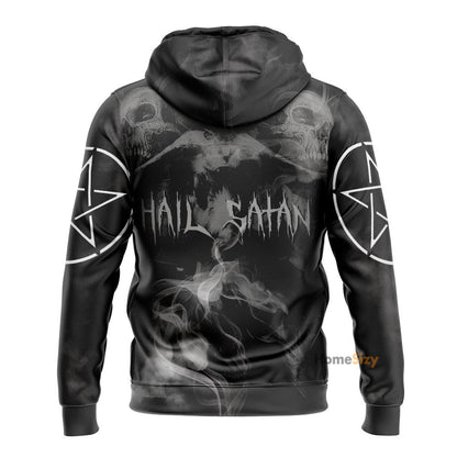 Satanic Not Today Jesus Custom Hoodie QT210147Hf