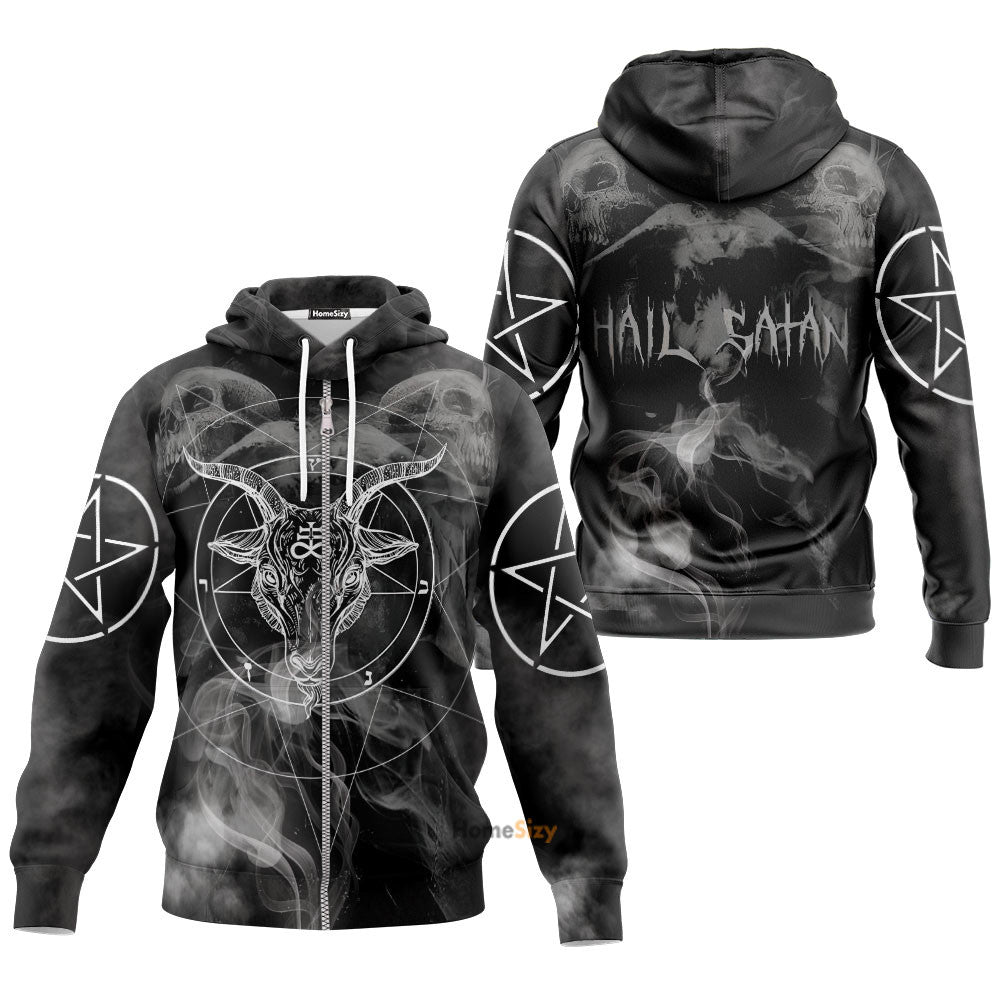 Satanic Not Today Jesus Custom Hoodie QT210147Hf