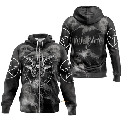 Satanic Not Today Jesus Custom Hoodie QT210147Hf