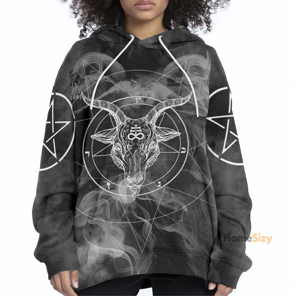 Satanic Not Today Jesus Custom Hoodie QT210147Hf