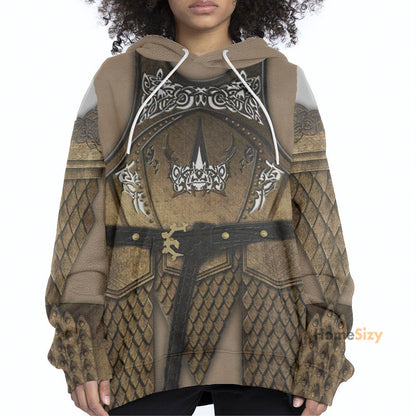 game of throne Custom Cosplay Costume Zip Hoodie Sweatshirt QT212301Hf