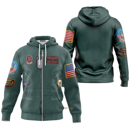 MAVERICK Custom Cosplay Costume Sweatshirt Hoodie QT209237Hg
