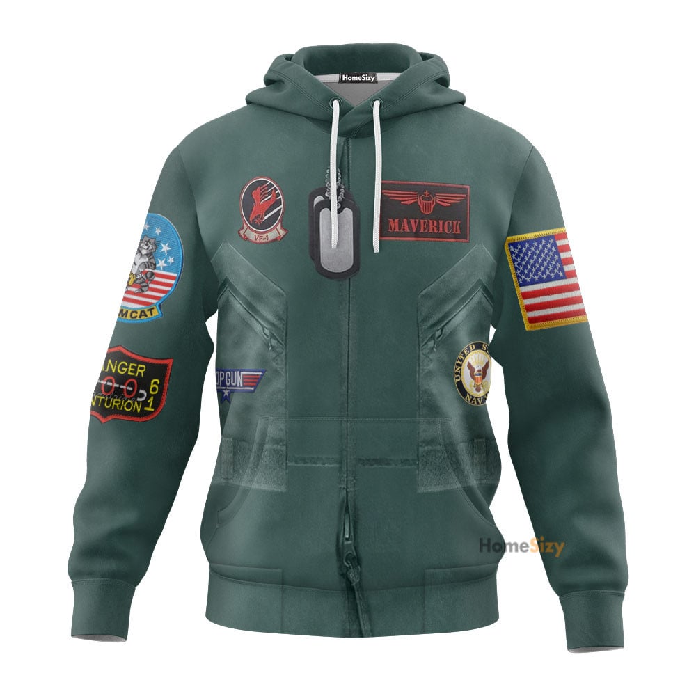 MAVERICK Custom Cosplay Costume Sweatshirt Hoodie QT209237Hg