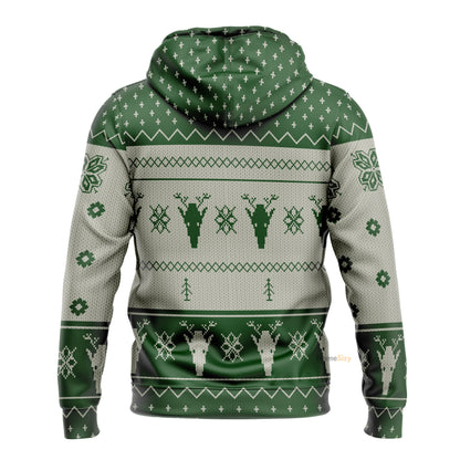 Shitters Full Ugly Sweater Best Gift For Christmas Xmas Green Hoodie QT211329Hg