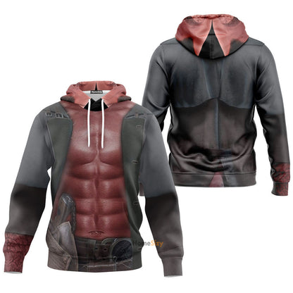 Hellboy costume Custom Cosplay Costume Hoodie Sweatshirt QT210361