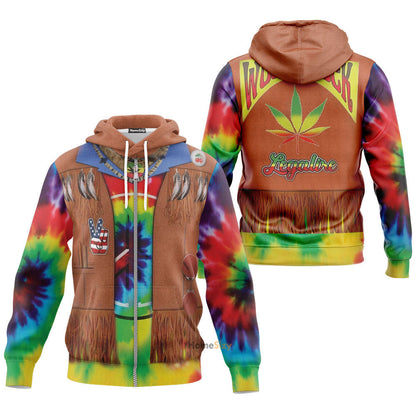 Hippie Custom Cosplay Costume Hoodie Sweatshirt QT208555Tf
