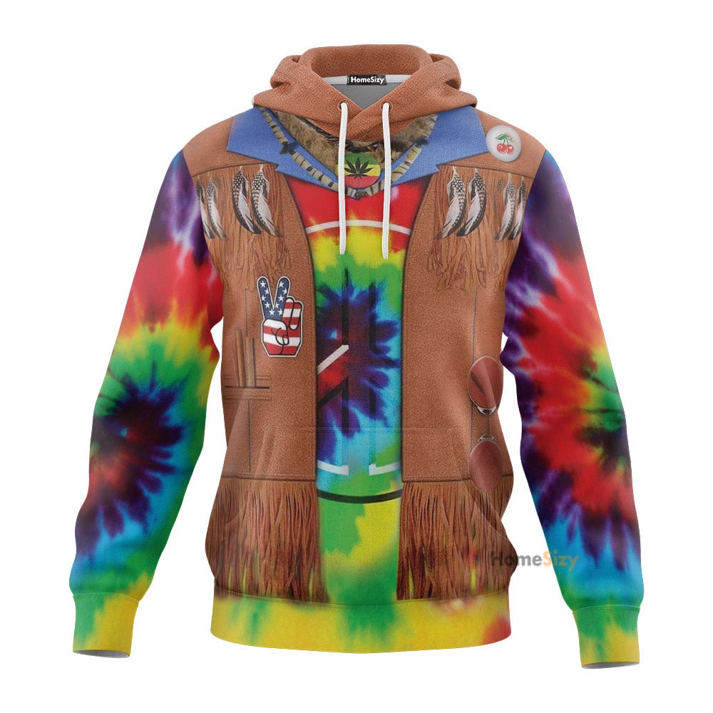Hippie Custom Cosplay Costume Hoodie Sweatshirt QT208555Tf