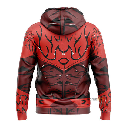 Kamen Rider Den-O Momotaros - Cosplay Costume Hoodie QT312054