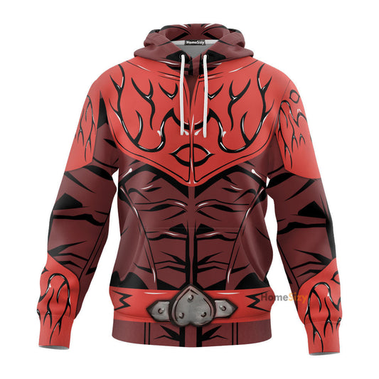 Kamen Rider Den-O Momotaros - Cosplay Costume Hoodie QT312054