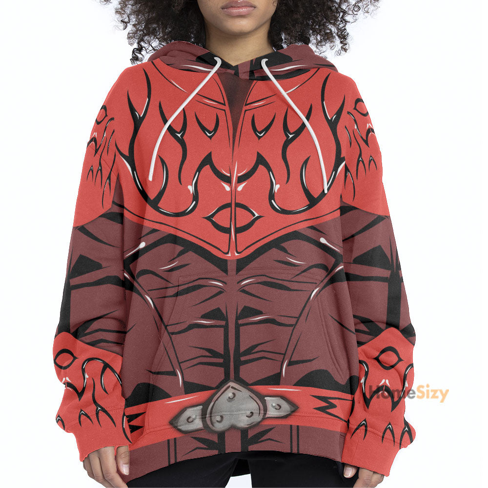 Kamen Rider Den-O Momotaros - Cosplay Costume Hoodie QT312054