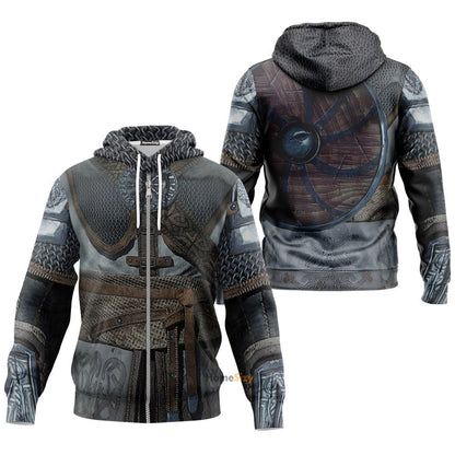 Vikings Armor - Cosplay Costume Hoodie QT209249
