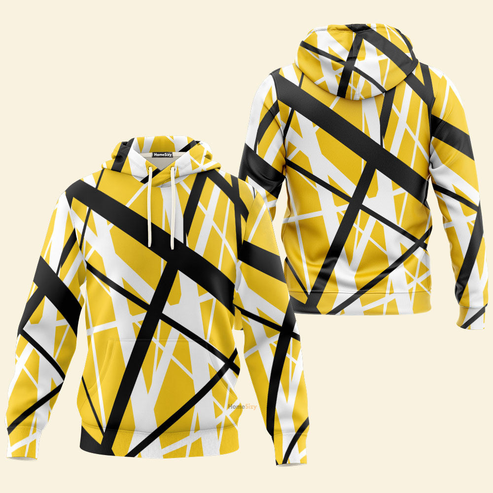 Yellow Frankenstrat Strings Custom Cosplay Costume Hoodie