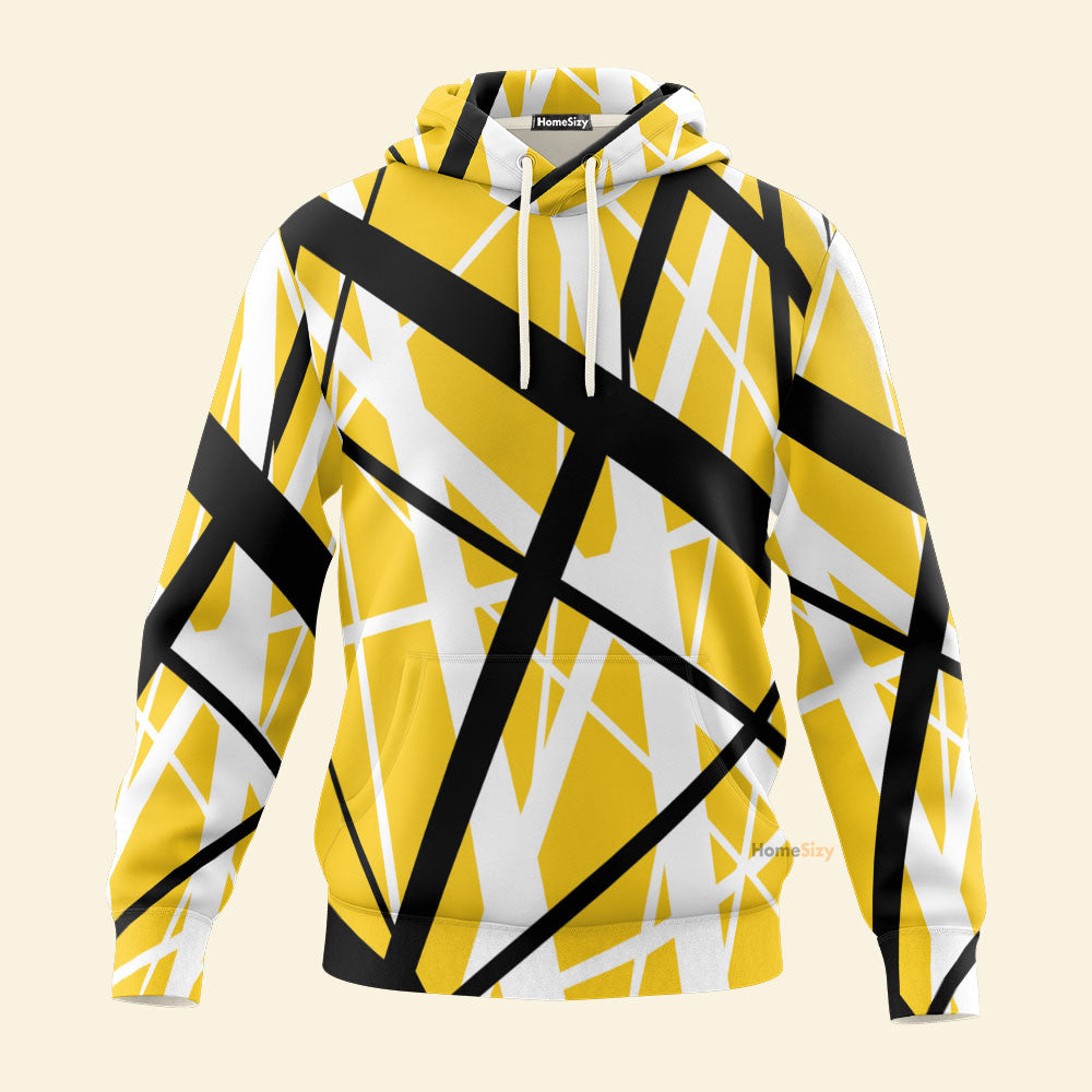 Yellow Frankenstrat Strings Custom Cosplay Costume Hoodie