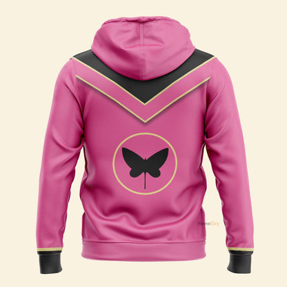Pink Power Rangers Mystic Force Cosplay Costume - Hoodie