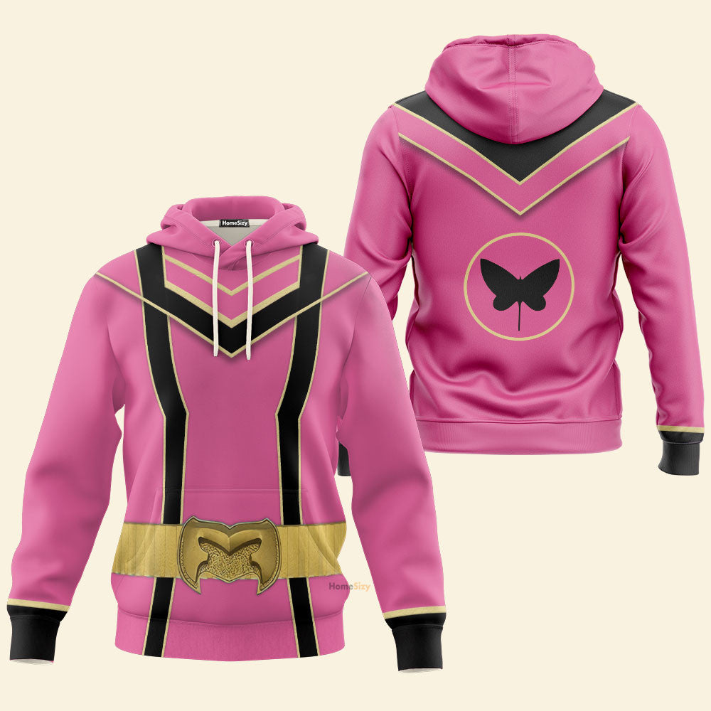 Pink Power Rangers Mystic Force Cosplay Costume - Hoodie