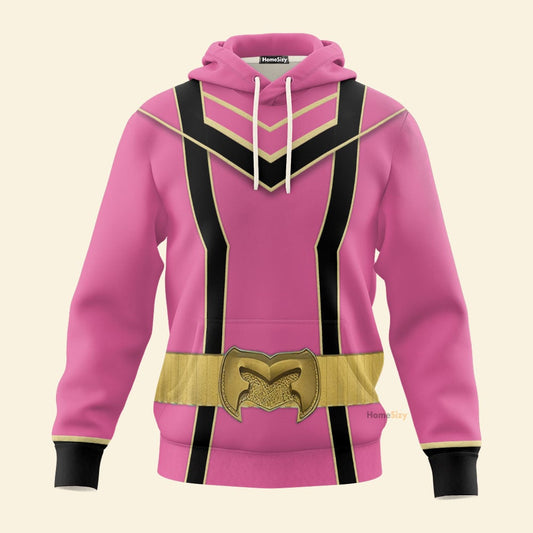 Pink Power Rangers Mystic Force Cosplay Costume - Hoodie