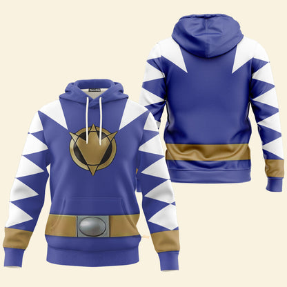 Dino Thunder ZKue Power Rangers Cosplay Costume Hoodie