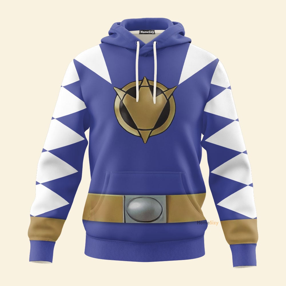 Dino Thunder ZKue Power Rangers Cosplay Costume Hoodie