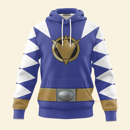Dino Thunder ZKue Power Rangers Cosplay Costume Hoodie