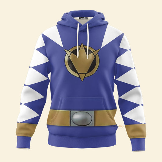 Dino Thunder ZKue Power Rangers Cosplay Costume Hoodie