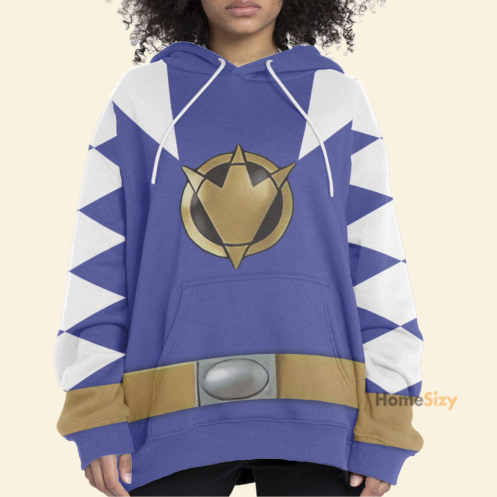 Dino Thunder ZKue Power Rangers Cosplay Costume Hoodie