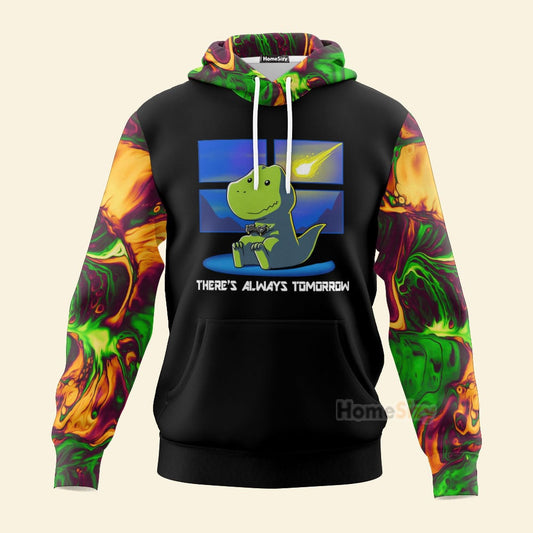 Dinosaur Just One More Game TTM Hoodie