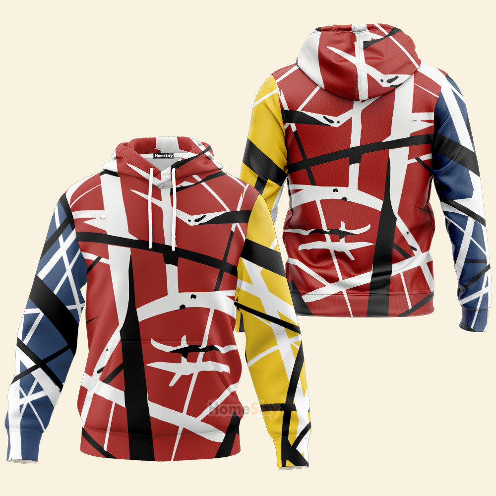 Frankenstrat RGB Mix Custom Hoodie QT4080902