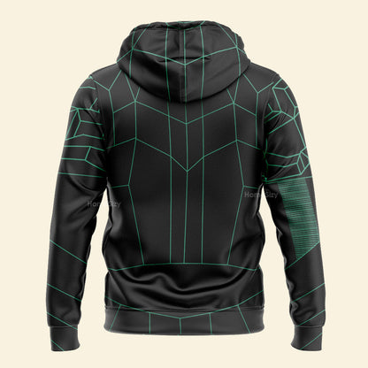 Power Rangers Villains Ecliptor Cosplay Costume - Hoodie QT4090904