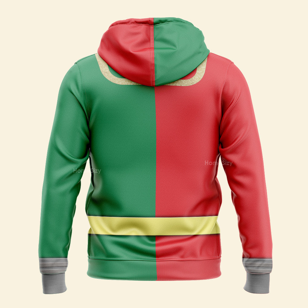 Power Rangers Super Megaforce Christmas Cosplay Costume - Hoodie QT4091401