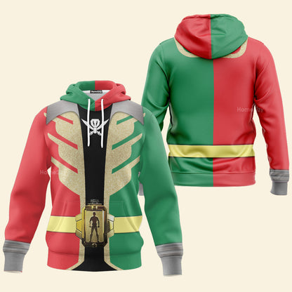 Power Rangers Super Megaforce Christmas Cosplay Costume - Hoodie QT4091401