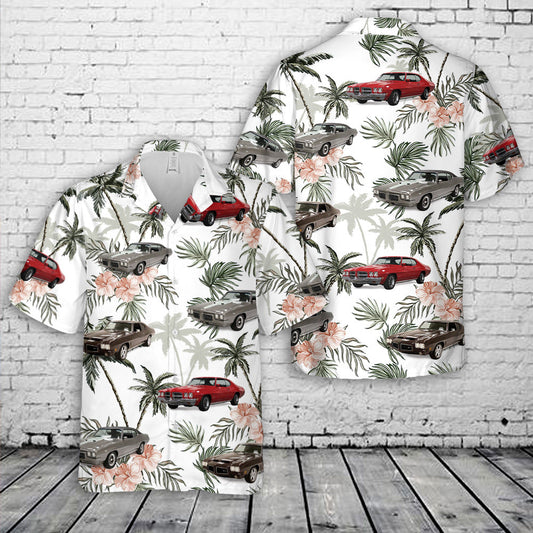 1972 Pontiac LeMans GTO Hawaiian Shirt