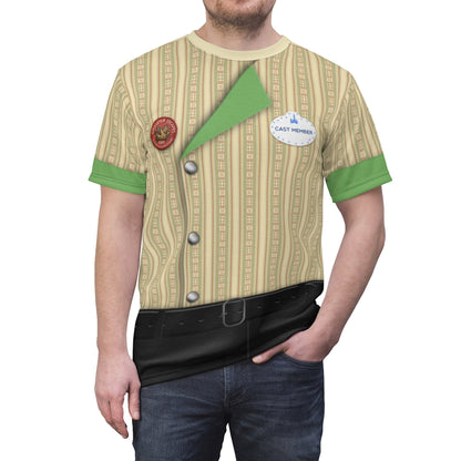 Expedition Everest Animal Kingdom Merch Costume T-shirt For Men